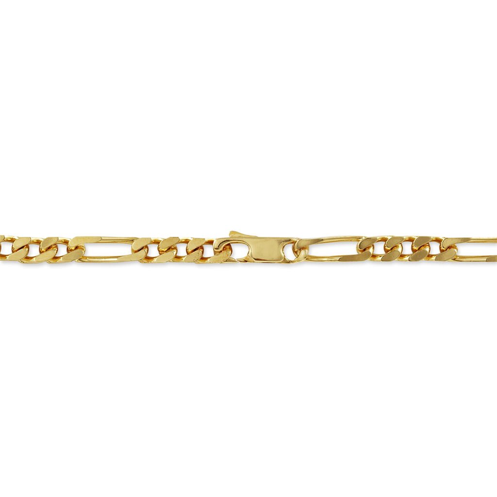 Chaîne Bixente Maille Alternee 1/3 Plaqué Or Jaune - Chaines Homme | Histoire d’Or