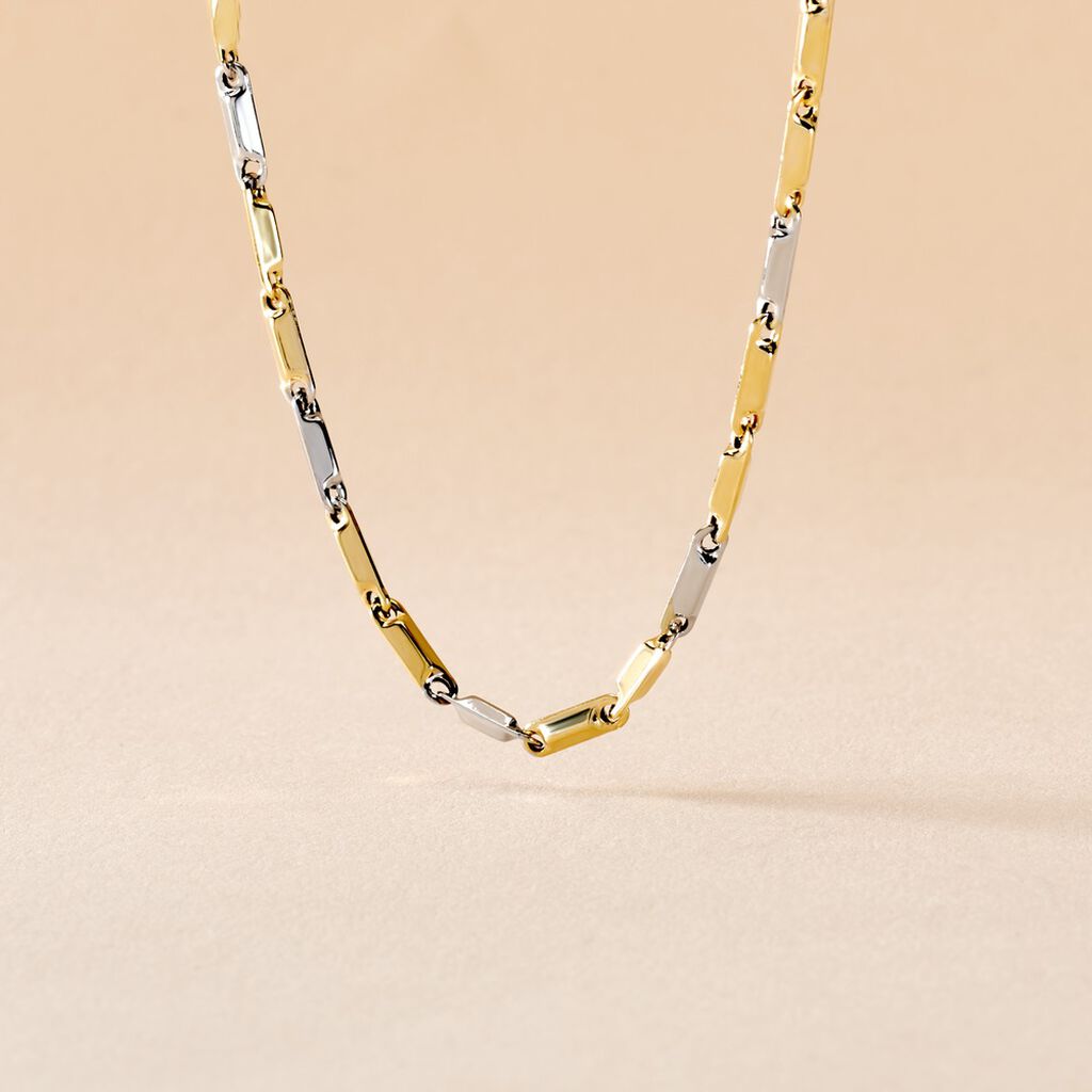 Collier Paqui Or Bicolore - Colliers Homme | Histoire d’Or