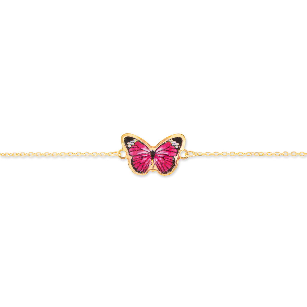 Bracelet Sulivia Papillon Or Jaune - Bracelets Enfant | Histoire d’Or
