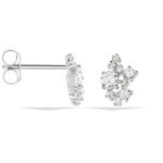 Boucles D'oreilles Pendantes Amissa Argent Blanc Oxyde De Zirconium - Boucles d'oreilles fantaisie Femme | Histoire d&rsquo;Or