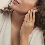 Bague Or Blanc Diamant - Bagues solitaires Femme | Histoire d&rsquo;Or
