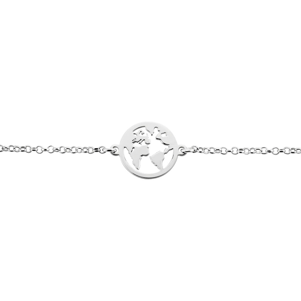 Bracelet Argent Blanc Colombina - Bracelets Femme | Histoire d’Or