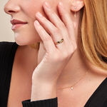 Bague Stellar Or Jaune Oxyde De Zirconium - Bagues avec pierre Femme | Histoire d&rsquo;Or