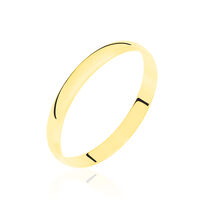 Alliance Meredithe Demi Jonc Classique Or Jaune