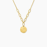 Pendentif Mila Acier Dor&eacute; - Pendentifs Femme | Histoire d&rsquo;Or