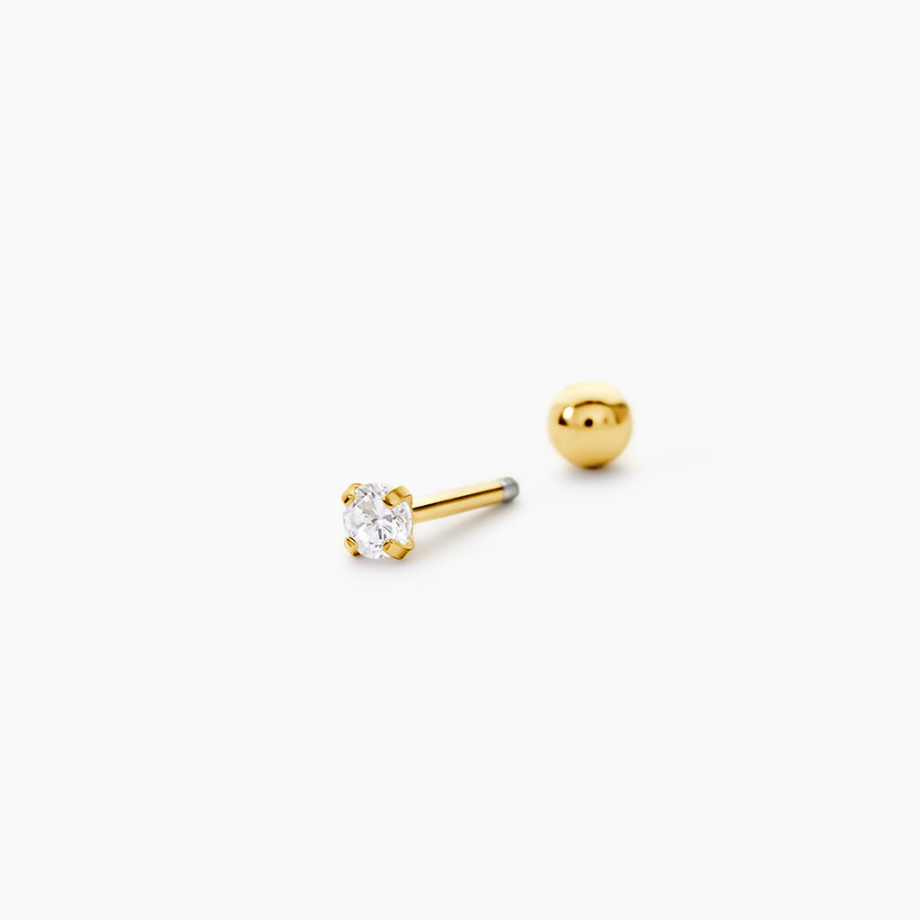 Piercing Ilona Acier Jaune Oxyde De Zirconium - Bijoux Femme | Histoire d&rsquo;Or