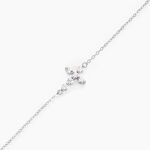 Bracelet Or Blanc Kerem Oxyde - Bracelets Femme | Histoire d&rsquo;Or