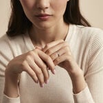 Alliance Julie Ruban Classique Platine Blanc - Alliances Unisex | Histoire d&rsquo;Or