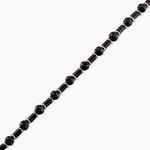 Bracelet Silas Acier Noir Pierre De Lave - Bracelets Homme | Histoire d&rsquo;Or