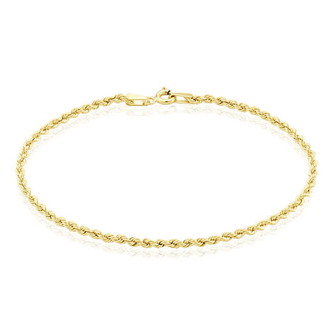 Bracelet Or Jaune - Bracelets chaîne Femme | Histoire d’Or