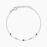 Bracelet Blush Argent Blanc Oxyde De Zirconium -  Femme | Histoire d&rsquo;Or