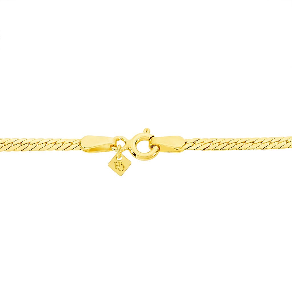 Bracelet Elnora Maille Anglaise Or Jaune - Bracelets Communion Enfant | Histoire d&rsquo;Or