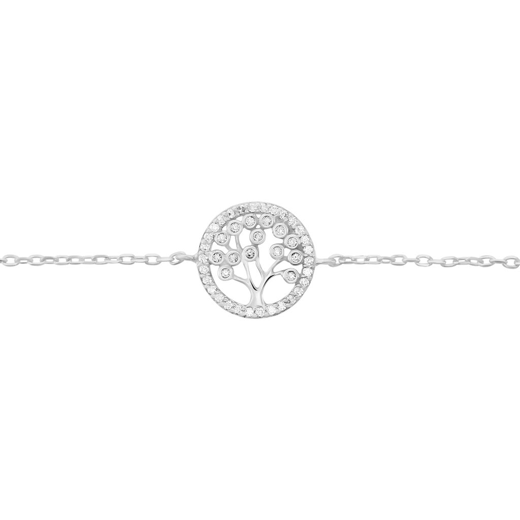 Bracelet Chimere Argent Blanc Oxyde De Zirconium - Bracelets Femme | Histoire d’Or
