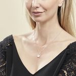 Collier Argent Eugenien Oxydes De Zirconium - Colliers fantaisie Femme | Histoire d&rsquo;Or