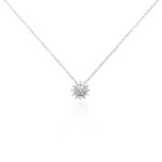 Collier Argent Blanc Maximille Oxydes De Zirconium - Colliers fantaisie Femme | Histoire d&rsquo;Or