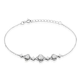 Bracelet Edyta Argent Blanc Oxyde De Zirconium - Bracelets Femme | Histoire d’Or
