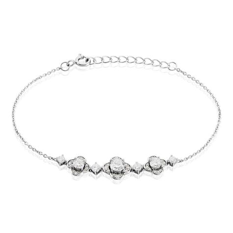 Bracelet Edyta Argent Blanc Oxyde De Zirconium - Bracelets Femme | Histoire d’Or
