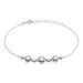 Bracelet Edyta Argent Blanc Oxyde De Zirconium - Bracelets Femme | Histoire d’Or
