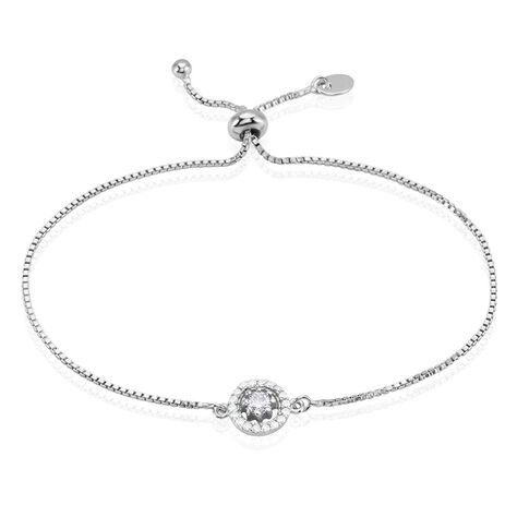 Bracelet Argent Blanc Angerona Oxydes De Zirconium - Bracelets Femme | Histoire d’Or