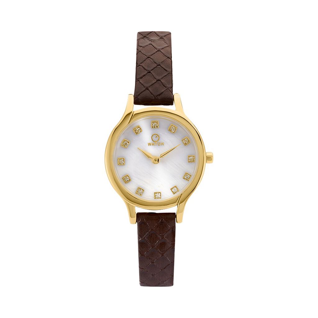Montre O Watch Tiny Blanc - Montres Femme | Histoire d&rsquo;Or