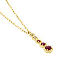 Collier Josephine Or Jaune Rubis - Colliers Femme | Histoire d&rsquo;Or