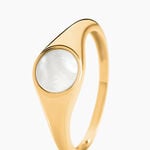 Chevali&egrave;re Kent Or Jaune Nacre - Bagues solitaires Famille | Histoire d&rsquo;Or