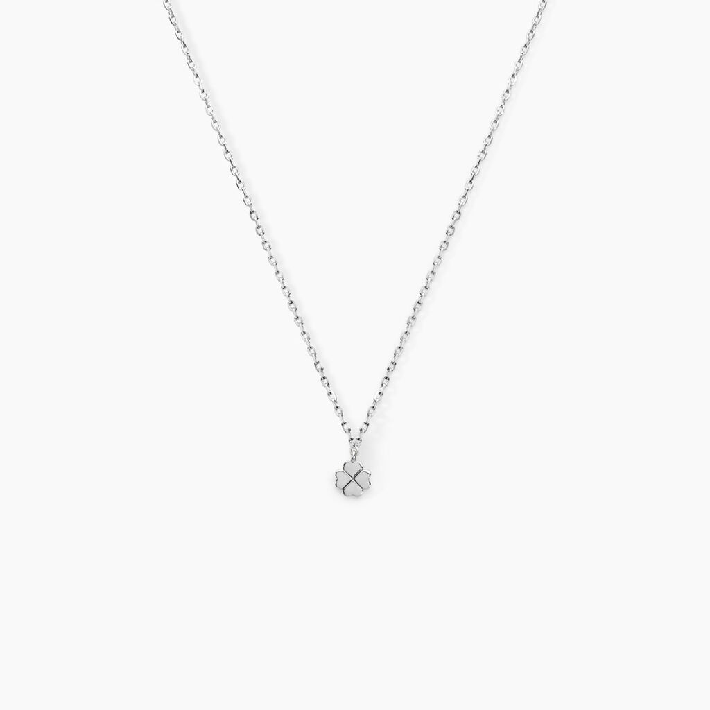 Collier Mayane Argent Blanc - Colliers fantaisie Femme | Histoire d&rsquo;Or