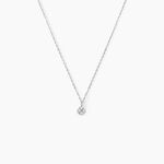 Collier Mayane Argent Blanc - Colliers fantaisie Femme | Histoire d&rsquo;Or