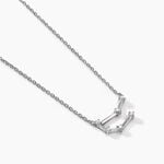 Collier Vega Argent Blanc Oxyde De Zirconium - Colliers Zodiaque Femme | Histoire d&rsquo;Or