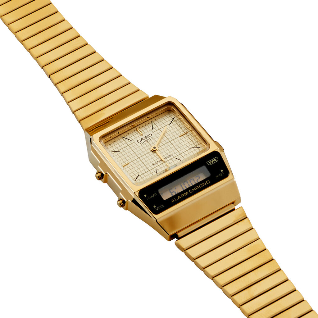 Montre Casio Collection Dore - Montres  | Histoire d’Or