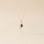 Collier Emotion Or Jaune Saphir Diamant - Colliers Femme | Histoire d&rsquo;Or