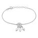 Bracelet Argent Blanc Ida - Bracelets fantaisie Femme | Histoire d’Or