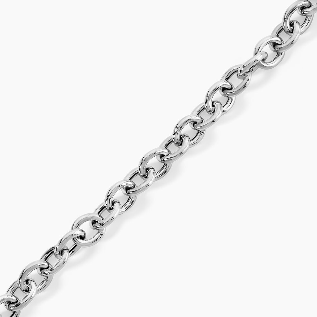 Bracelet Carola Argent Blanc - Bracelets cha&icirc;ne Femme | Histoire d&rsquo;Or