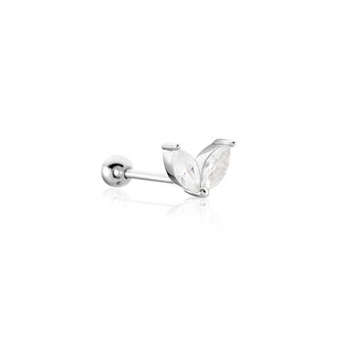 Piercing D'oreille Unitaire Argent Blanc Enyo Oxyde De Zirconium - Bijoux Femme | Histoire d’Or