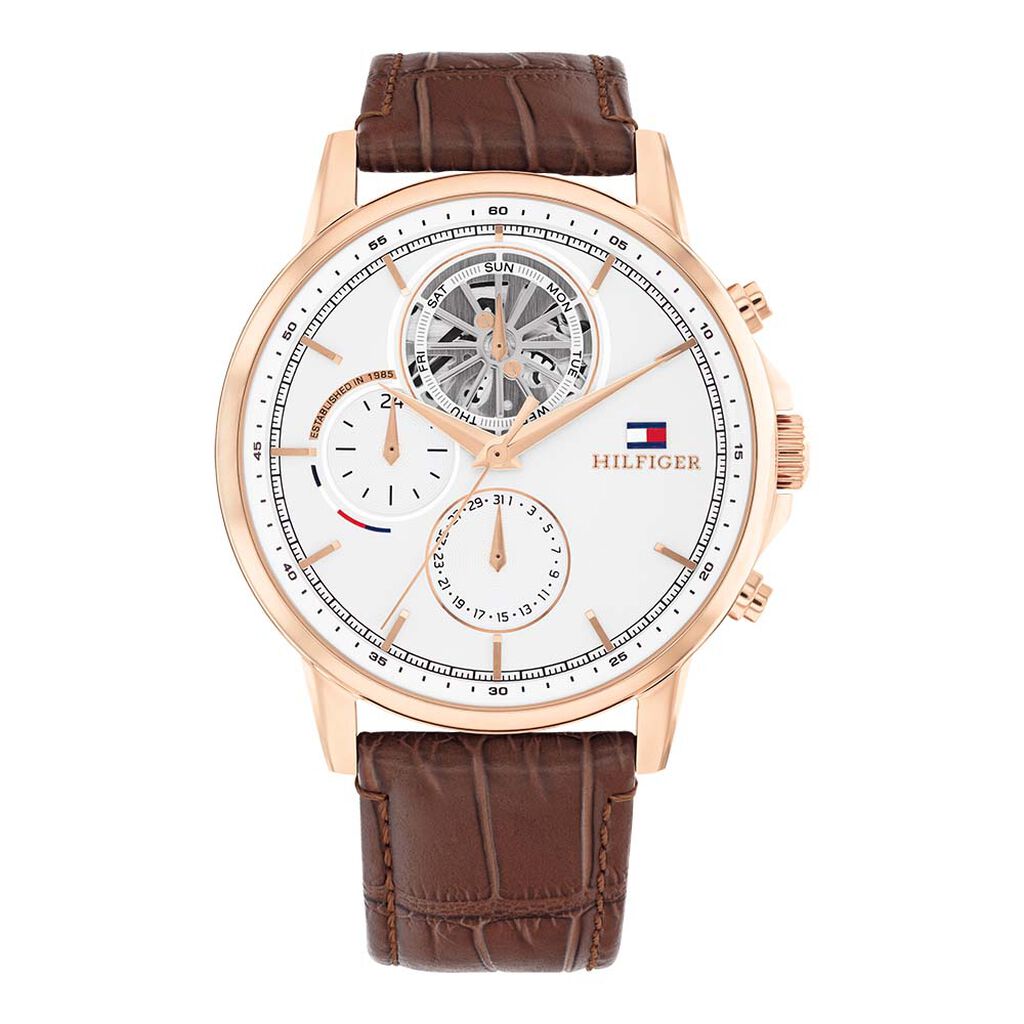 Montre Tommy Hilfiger Stewart Blanc - Montres Homme | Histoire d’Or