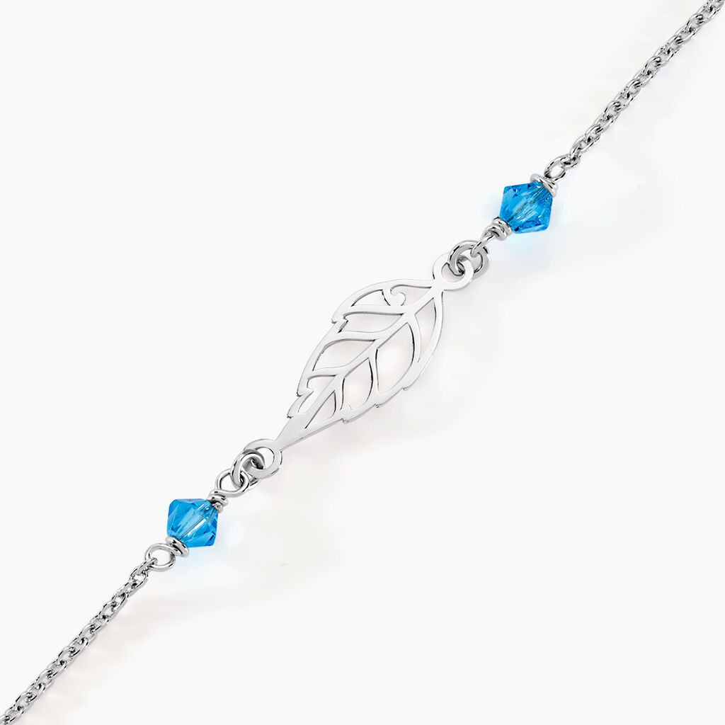 Bracelet Angelika Argent Blanc Pierre De Synthese - Bracelets Femme | Histoire d’Or