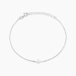 Bracelet Ashana Argent Blanc - Bracelets Femme | Histoire d&rsquo;Or