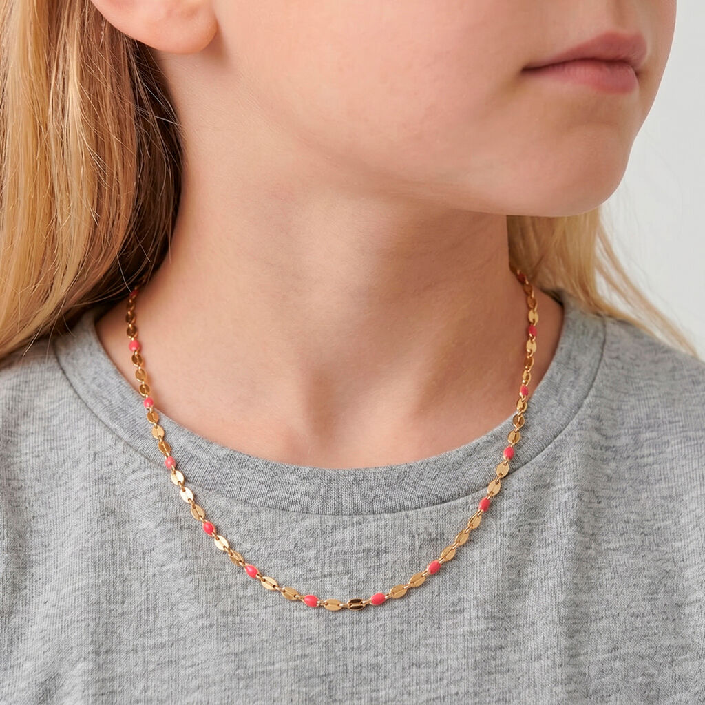 Collier Or Jaune Asteria - Bijoux sans pierre Enfant | Histoire d&rsquo;Or