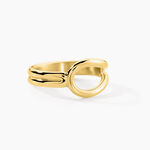 Bague Origin Acier Jaune - Bagues fantaisie Femme | Histoire d&rsquo;Or