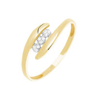 Bague Delphine Or Jaune Diamant