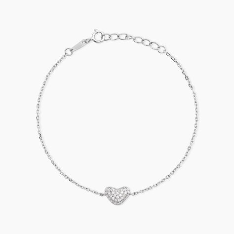 Bracelet Alois Argent Blanc Oxyde De Zirconium - F&ecirc;te des m&egrave;res Femme | Histoire d&rsquo;Or
