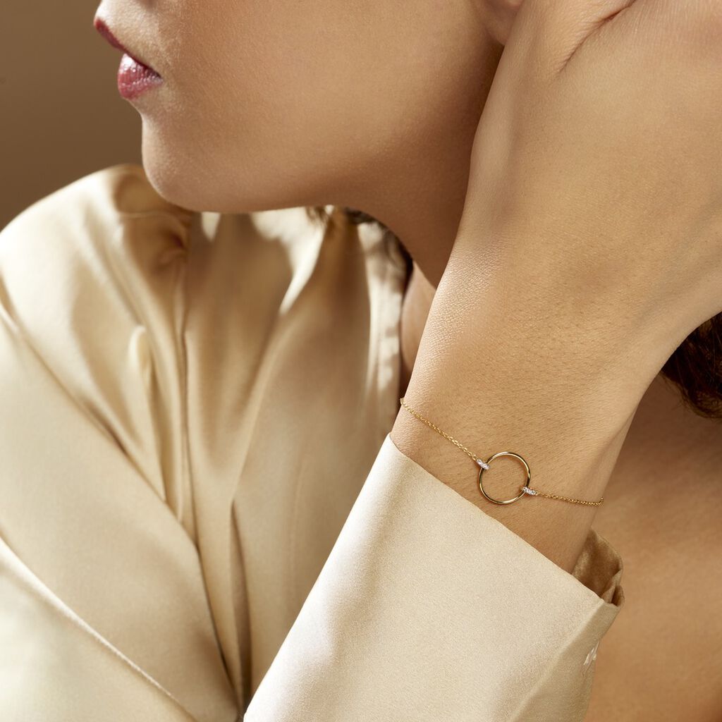 Bracelet Proserpine Or Jaune Diamant - Bracelets Femme | Histoire d’Or