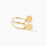 Cr&eacute;oles Belita Or Jaune - Boucles d'oreilles cr&eacute;oles Femme | Histoire d&rsquo;Or