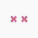 Boucles D'Oreilles Puces Fingall Or Jaune Oxyde De Zirconium - Clous d'oreilles Femme | Histoire d’Or