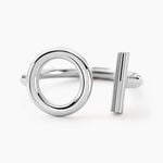 Bague Marie-capucine Argent Blanc - Bagues fantaisie Femme | Histoire d&rsquo;Or