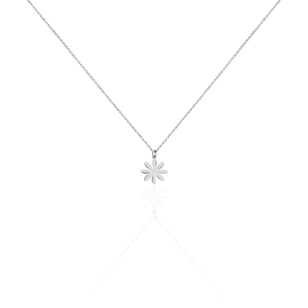 Collier Olva Argent Blanc - Colliers fantaisie Femme | Histoire d’Or