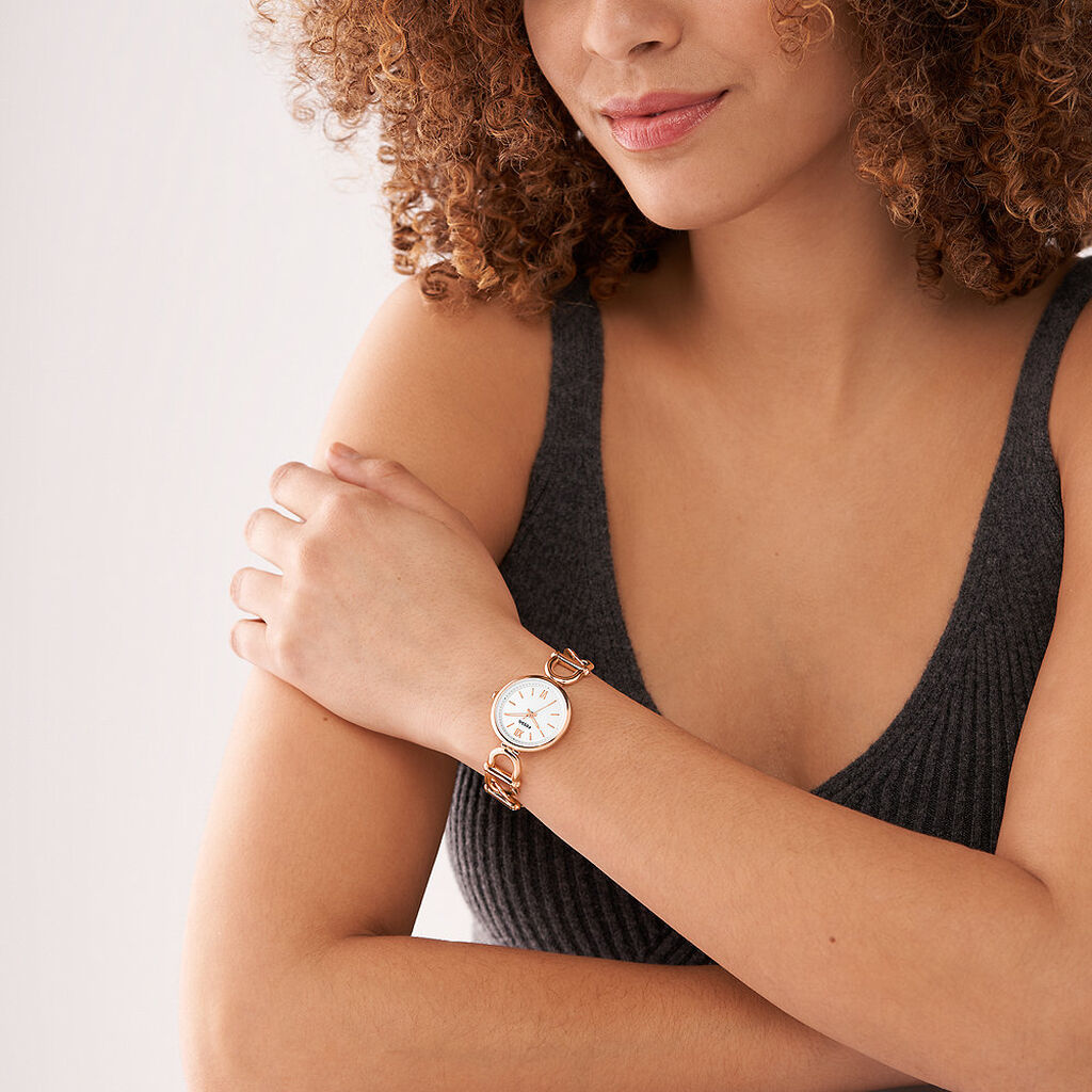 Montre Fossil Carlie Argenté - Montres Femme | Histoire d’Or