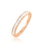 Alliance Rhea Or Rose Diamant - Bijoux Femme | Histoire d&rsquo;Or