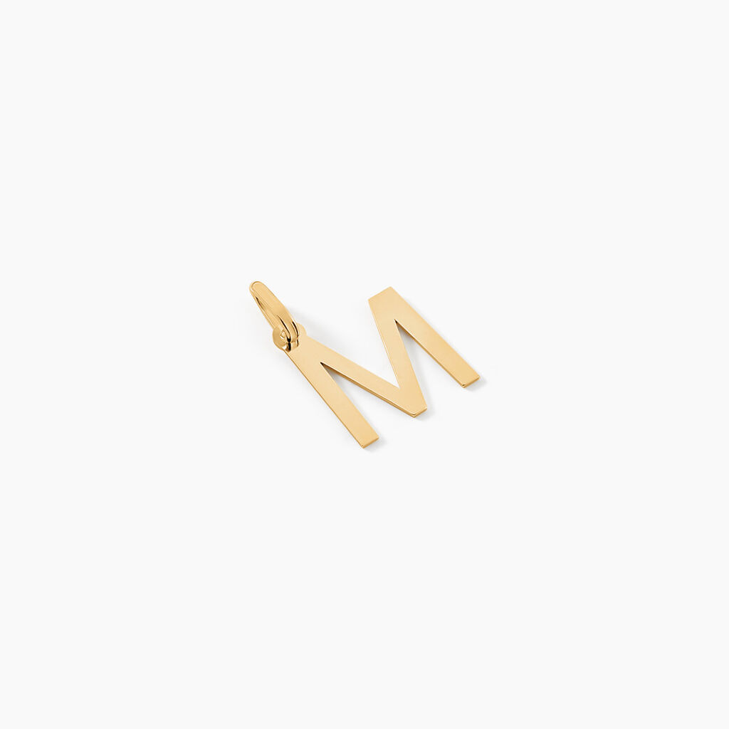 Pendentif Ionia Lettre Or Jaune