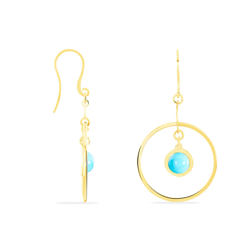 Boucles D'oreilles Pendantes Or Jaune - Boucles d'oreilles pendantes Femme | Histoire d’Or